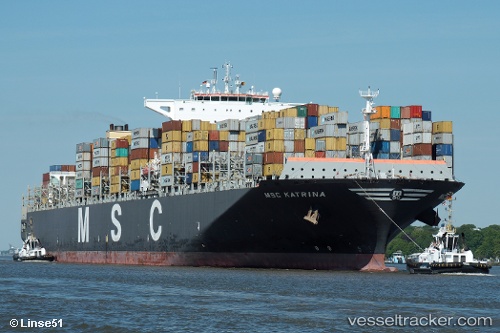 vessel Msc Katrina IMO: 9467445, Container Ship
