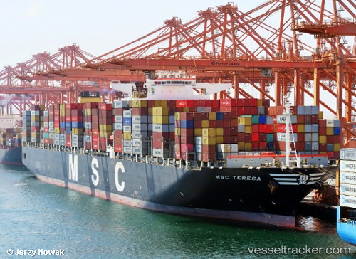 vessel Msc Teresa IMO: 9469560, Container Ship
