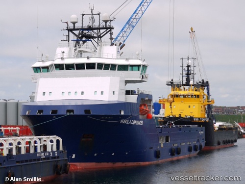vessel Havila Commander IMO: 9470193, Offshore Tug Supply Ship
