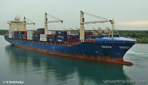 vessel Erato IMO: 9472103, Container Ship
