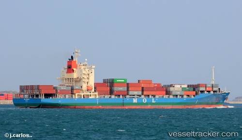 vessel Mol Sparkle IMO: 9472567, Container Ship
