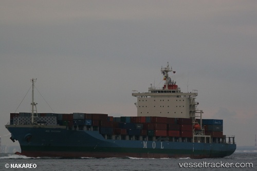 vessel Mol Success IMO: 9472581, Container Ship
