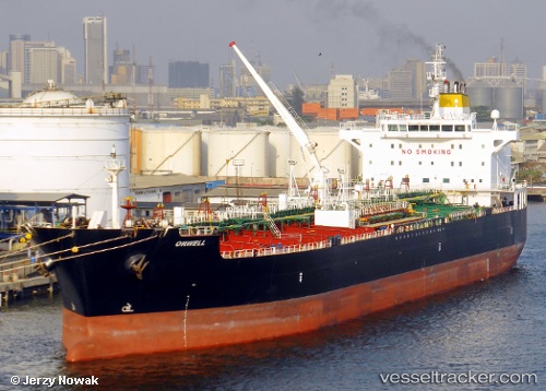 vessel Orwell IMO: 9472751, Chemical Oil Products Tanker
