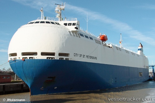 vessel City Ofst.petersburg IMO: 9473456, Vehicles Carrier
