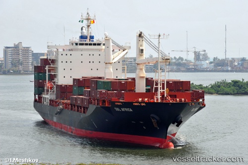 vessel Gsl Africa IMO: 9473626, Container Ship
