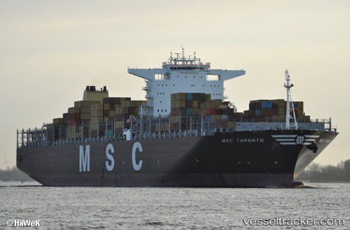 vessel Msc Taranto IMO: 9475258, Container Ship
