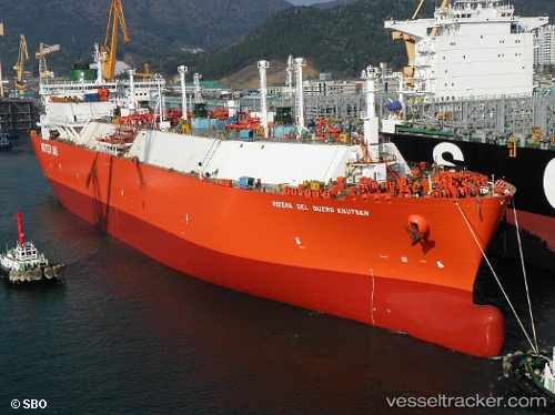 vessel Ribera Duero Knutsen IMO: 9477593, Lng Tanker

