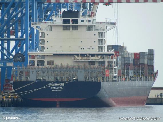 vessel Marathopolis IMO: 9477804, Container Ship
