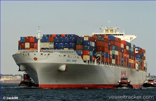 vessel Oocl Taipei IMO: 9477907, Container Ship
