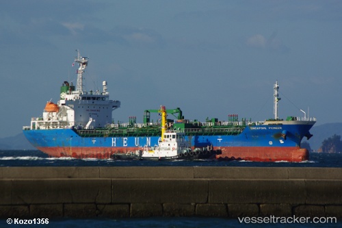 vessel Singapore Pioneer IMO: 9478262, Chemical Oil Products Tanker
