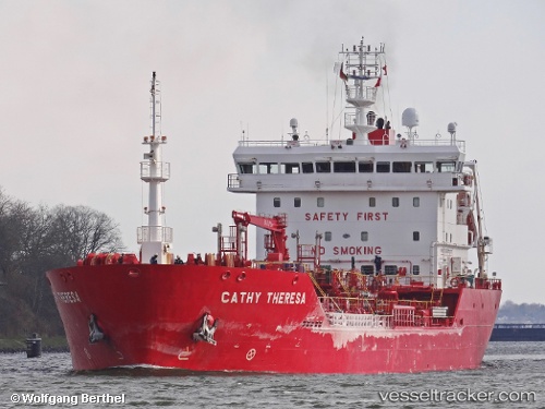 vessel Cathy Theresa IMO: 9478315, Chemical Oil Products Tanker
