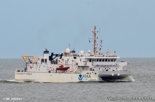 vessel Ferdinand R Hassler IMO: 9478559, Research Vessel
