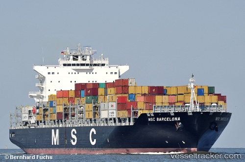 vessel MSC BARCELONA IMO: 9480186, Container Ship