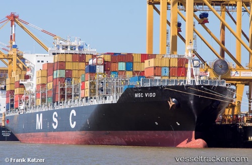 vessel Msc Vigo IMO: 9480227, Container Ship

