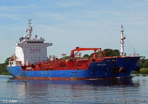 vessel Amur Star IMO: 9480368, Chemical Oil Products Tanker
