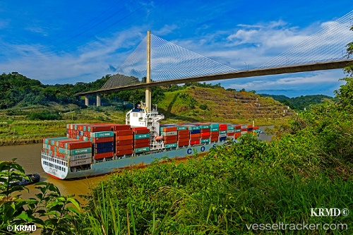 vessel Cosco Houston IMO: 9484273, Container Ship
