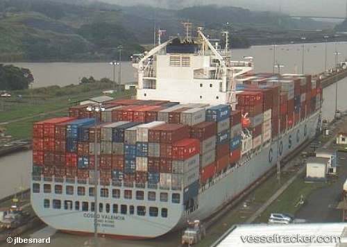 vessel Cosco Valencia IMO: 9484390, Container Ship
