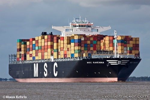 vessel Msc Ravenna IMO: 9484431, Container Ship
