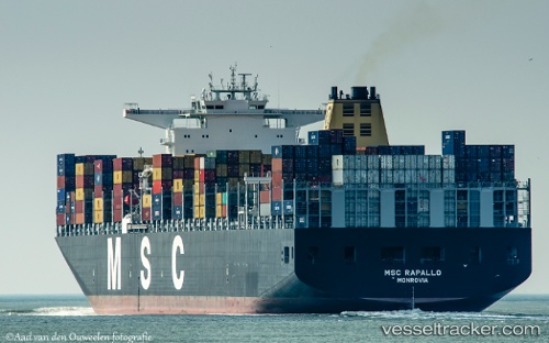 vessel Msc Rapallo IMO: 9484455, Container Ship
