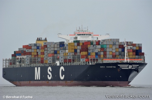 vessel Msc Vandya IMO: 9484467, Container Ship
