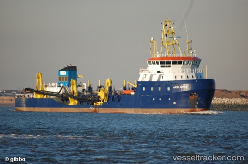 vessel Ukd Orca IMO: 9491355, Hopper Dredger
