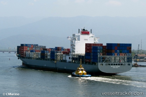 vessel Bilbao Bridge IMO: 9492701, Container Ship
