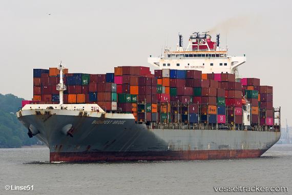 vessel Budapest Bridge IMO: 9494280, Container Ship
