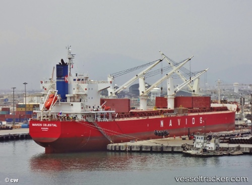 vessel Navios Celestial IMO: 9496226, Bulk Carrier
