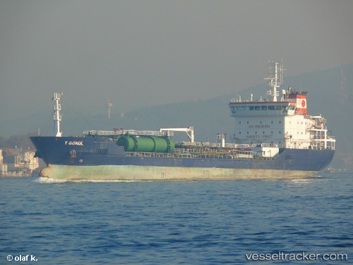vessel Mt T.gonul IMO: 9499838, Chemical Oil Products Tanker
