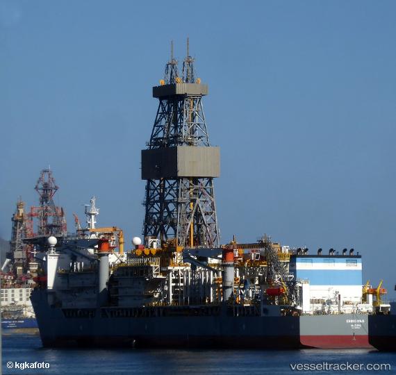 vessel Ensco Ds5 IMO: 9499840, Drilling Ship
