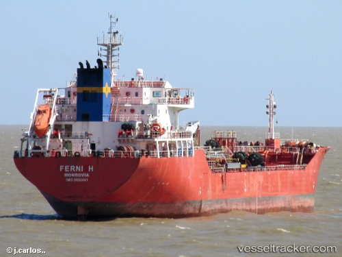 vessel Ferni H IMO: 9502441, Chemical Oil Products Tanker
