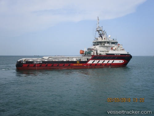 vessel Tsc Saam IMO: 9503017, Offshore Tug Supply Ship
