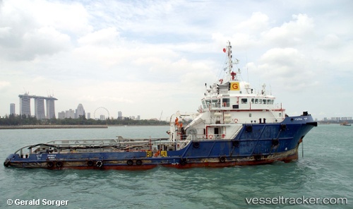 vessel Poorna IMO: 9503550, Offshore Tug Supply Ship
