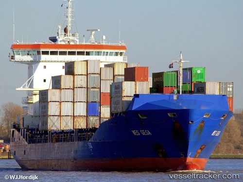 vessel Wes Gesa IMO: 9504061, Container Ship
