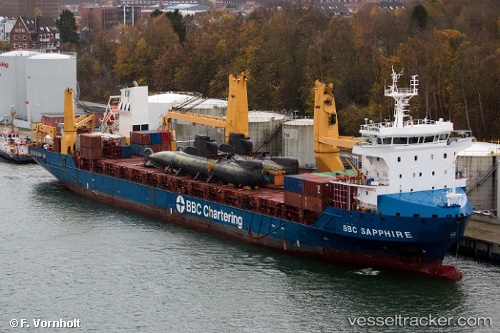 vessel Bbc Sapphire IMO: 9504798, Multi Purpose Carrier

