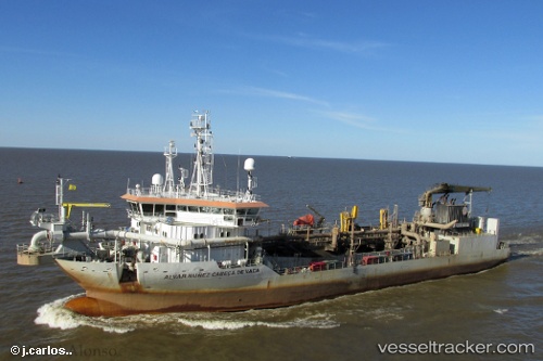 vessel Alvar Nunez C D Vaca IMO: 9505340, Hopper Dredger
