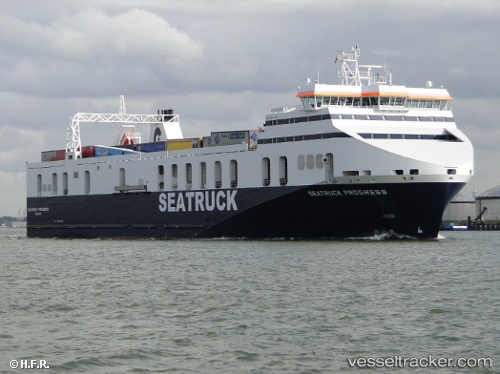 vessel Seatruck Progress IMO: 9506203, Ro Ro Cargo Ship
