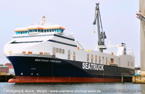 vessel Seatruck Precision IMO: 9506239, Ro Ro Cargo Ship
