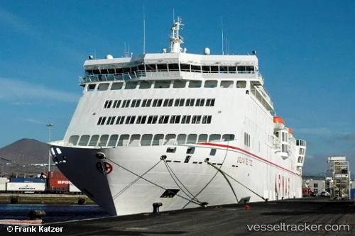 vessel Volcan Del Teide IMO: 9506289, Passenger Ro Ro Cargo Ship
