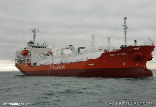 vessel Gas Elixir IMO: 9507738, Lpg Tanker
