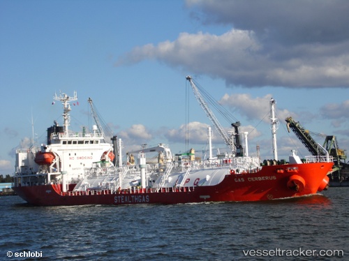 vessel Gas Cerberus IMO: 9507740, Lpg Tanker
