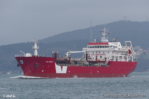vessel Iver Action IMO: 9507984, Bitumen Tanker
