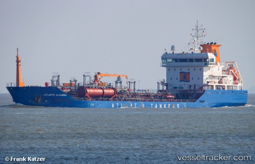 vessel Atlantis Alhambra IMO: 9508110, Chemical Oil Products Tanker
