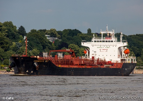 vessel Chemroute Sky IMO: 9508160, Chemical Oil Products Tanker
