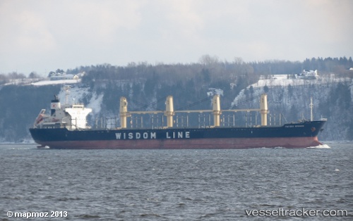 vessel Papora Wisdom IMO: 9508718, Bulk Carrier
