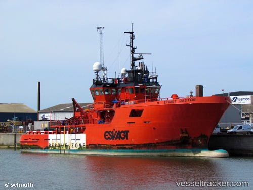 vessel Esvagt Castor IMO: 9508756, Standby Safety Vessel
