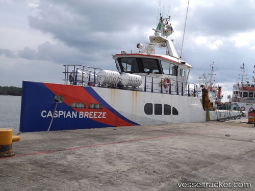 vessel CASPIAN BREEZE IMO: 9510735, Offshore Supply Ship
