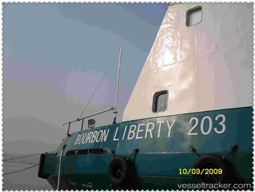 vessel Bourbon Liberty 203 IMO: 9513490, Offshore Tug Supply Ship
