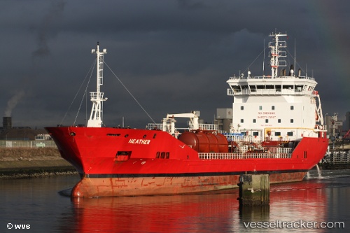 vessel Heather IMO: 9514456, Chemical Oil Products Tanker
