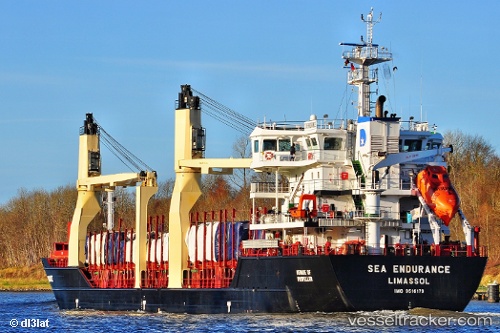 vessel Sea Endurance IMO: 9516179, Multi Purpose Carrier
